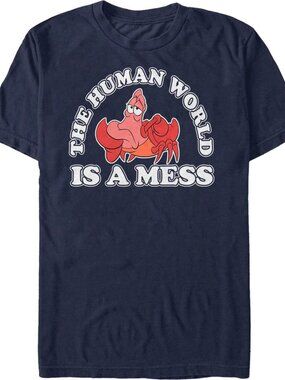 The Human World Is A Mess Little Mermaid T-Shirt